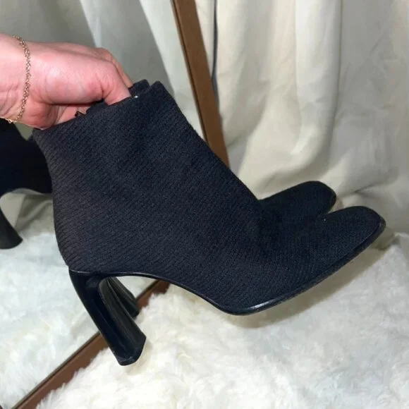 Donna Karan Fabric Ankle Boots - Picture 1 of 10